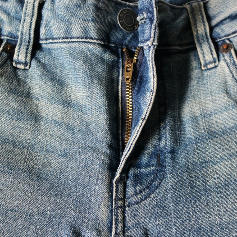 Bluenotes Denim Jeans 'Brodie' Slim Straight Fit Men's 30 x 30 Zipper Fly - Picture 7 of 9